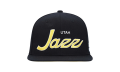 NBA Team Script 2.0 Snapback Cap "Utah Jazz – Black / Yellow" HHSS3280 UJAYYPPPBKYW