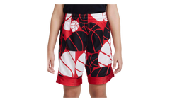 Dri-Fit Elite Printed Basketball Shorts GS "University Red / Black / White" DX5513 657