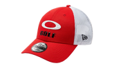 9FORTY OAKLEY x New Era Heather New Era Stripe Golf Snapback Hat "Red Line" 912145LDS 465