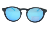 Swerve Polarized Sunglasses "Black / Polar / Blue Mirror" FD1850 014