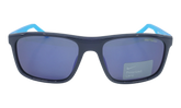Fire Polarized Sunglasses "Obsidian / Polar Blue Flash" FD1818 451