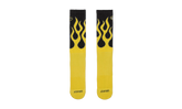 Everyday Plus Cushioned Crew Socks "Yellow Flames - (1 Pair)" IB2285 010
