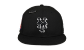 59FIFTY New York Mets Side Splash Collection Shea Stadium Patch Fitted Hat "Black" 123451291926
