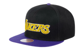NBA Core Basic Snapback Cap "Los Angeles Lakers - Black / Purple" 6HSSJS19078 LALBKPR