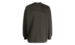 Relaxed Crewneck Sweatshirt "Off Black" 192SU222075F
