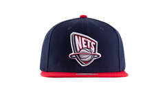 NBA Hardwood Classics Team 2 Tone 2.0 Snapback Cap "Brooklyn Nets - Navy / Red" HHSS3267 NJNYYPPPNYRD