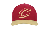 NBA Team 2 Tone 2.0 Stretch Snapback Cap "Cleveland Cavaliers - Red / Gold" HHSS3265 CCAYYPPPRDGD