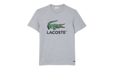 Cotton Jersey Signature Print T-Shirt "Grey Chine" TH1285 CCA