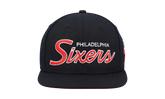 NBA Team Script 2.0 Snapback Cap "Philadelphia 76ers - Black" HHSS3280 P76YYPPPBLCK