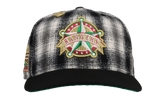59FIFTY Texas Rangers "Holiday Plaid" 2020 Inaugural Fitted Hat "Metallic - Black Plaid" 123451298058