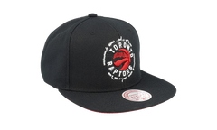 NBA Embroidery Glitch Snapback Cap "Toronto Raptors - Black" HHSS4322 TRAYYPPPBLCK