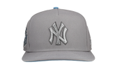 9FIFTY New York Yankees 1951 World Series A Frame Snapback Hat "Grey" NE229