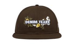 Floral Logo Adjustable Cap "New Era - Brown" DT569