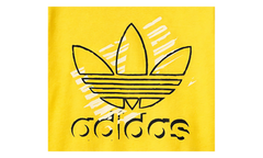 Originals Trefoil Art T-Shirt GS "Yellow" DY5856
