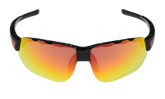Conquer Sunglasses "Black / Rose Brown / Beta Red" 8600132 000153