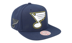 NHL Alternate Flip Snapback Cap "St. Louis Blues - Blue" 6HSSDX22015 SLUBLUE