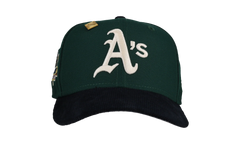59FIFTY Oakland Athletics 1989 World Series Fitted Hat "Green / Navy - Corduroy Visor" NE343