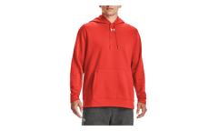 Hustle Fleece Hoodie "Dark Orange / White" 1300123 860