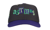 59FIFTY Houston Astros 45th Anniversary Ransom "Skunk" Fitted Hat "Black/ Royal Blue" 123451295936