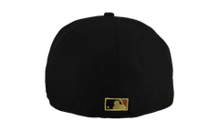 59FIFTY Los Angeles Dodgers 50th Anniversary Fitted Hat "Black / Gold / Copper - Trim" NE146