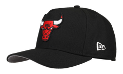 9FIFTY Chicago Bulls A Frame Snapback Hat "Black / White" 123451297975