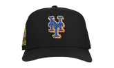 9FIFTY New York Mets 40th Anniversary A Frame Snapback Hat "Black" NE194