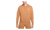 Sportswear Club Fleece Embroidered Hoodie "Flax / Flax / White" BV2654 224