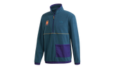 Adiplore Polar Half-Zip Sweatshirt "Teal" FR0598