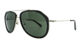 Oval Sunglasses "Havana/Silver" MCM613S-214