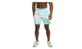 Lightweight Fleece Shorts "Wave Dye Portal Teal" 83140 586529AJGJ