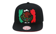 Branded Eagle Snapback Cap "Mexican Flag - Black" 6HSSTD17413 MNNBLCK