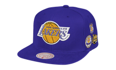 NBA LA Lakers HWC Finals Snapback Hat "Blue" 20057 LALPURP