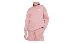 Sportswear Club Fleece Girls' Oversized Sweatshirt GS "Red Stardust" FD2923 618