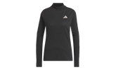Made With Nature Mock Neck Tee WMNS "Black" IK4384