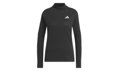 Made With Nature Mock Neck Tee WMNS "Black" IK4384