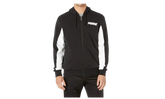 Rebel Hooded Track Jacket "Cotton Black" 854200 01