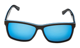 Rectangle Sunglasses "Dark Brown" L705S-234