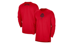 Ohio State Buckeyes Basketball Spotlight Performance Raglan T-Shirt "Scarlet Red" DO6067 657