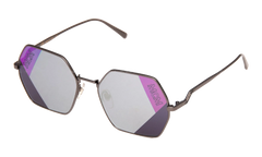 Hexagon Sunglasses "Dark Nickel" MCM126S-043
