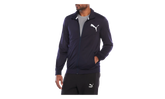 Contrast Longsleeve Jacket "Navy" 831286 42