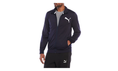 Contrast Longsleeve Jacket "Navy" 831286 42