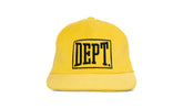 Gym Logo Cap "Yellow / Black" DCH 90013 GOLD