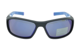 Brazen R Sunglasses "Matte Black / Multi Blue / Grey / Blue Flash" EV0758 049