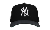 9FIFTY New York Yankees 1999 World Series A Frame Snapback Hat "Black / Graphite" NE261