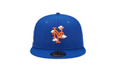 59Fifty MLB New York Mets Comic Cloud Fitted Hat "Blue" 60243852