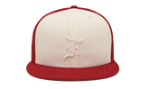 59FIFTY Fear Of God Essentials Fitted Hat "Scarlet" NE410