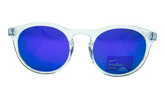 Swerve Polarized Sunglasses "Clear / Purple Mirror" FD1850 900