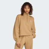 Women's adidas Essentials 1/2 Zip Fleece Sweatshirt