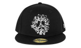 Peace Wreath Snapback Hat "Black" DT489