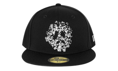 Peace Wreath Snapback Hat "Black" DT489